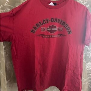 Harley-Davidson Classic Red Short Sleeve Tee